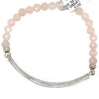Thomas Sabo Love Bridge Pink Rose Quartz Beaded Bracelet