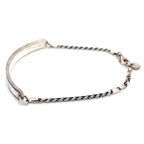 Thomas Sabo Love Bridge Sterling Silver Black Zirconia Bracelet
