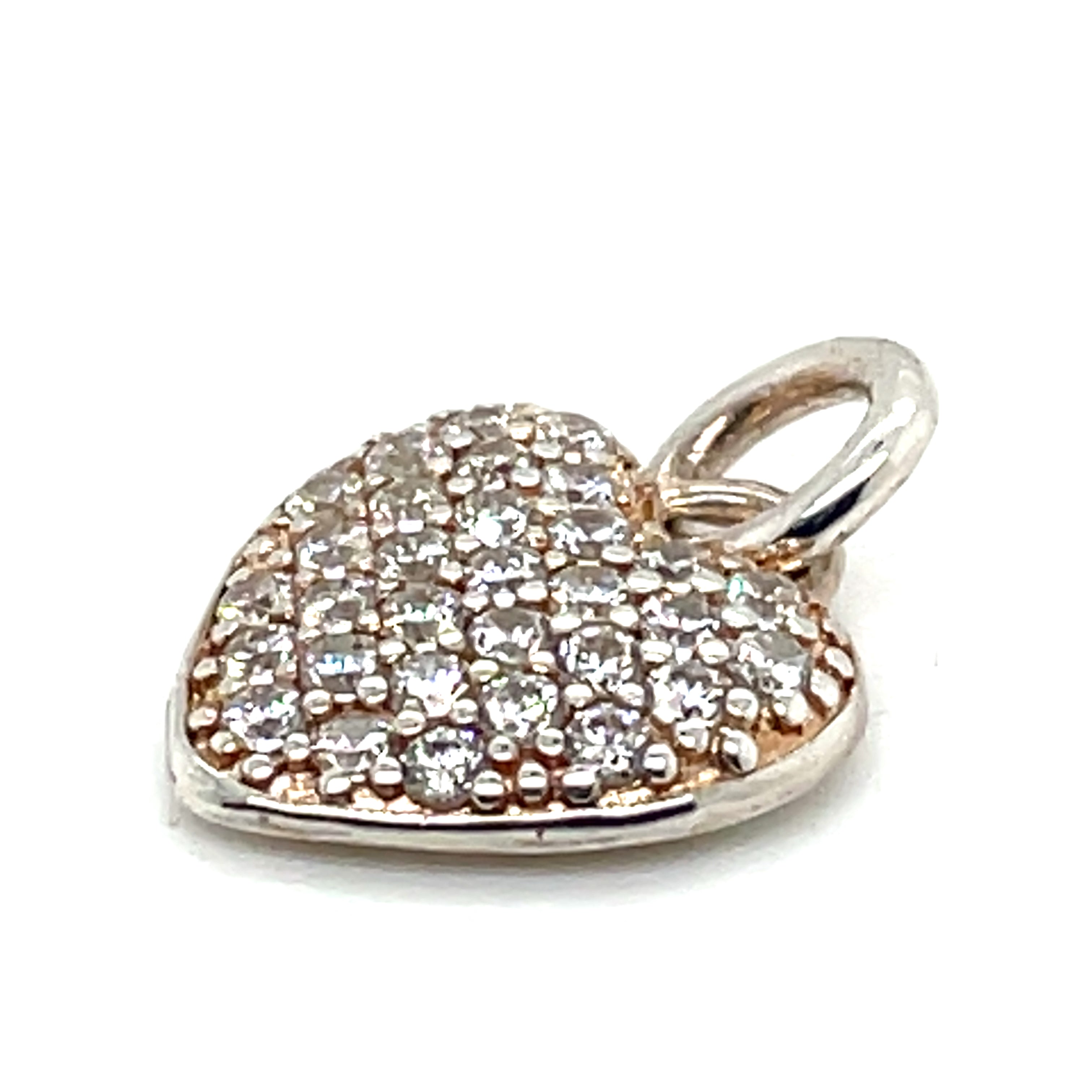 Thomas Sabo Cubic Zirconia Stone Set Heart Pendant