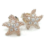 Thomas Sabo Silver Starfish Cubic Zirconia Stud Earrings