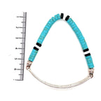 Thomas Sabo Silver Love Bridge Simulated Turquoise Bead Bracelet
