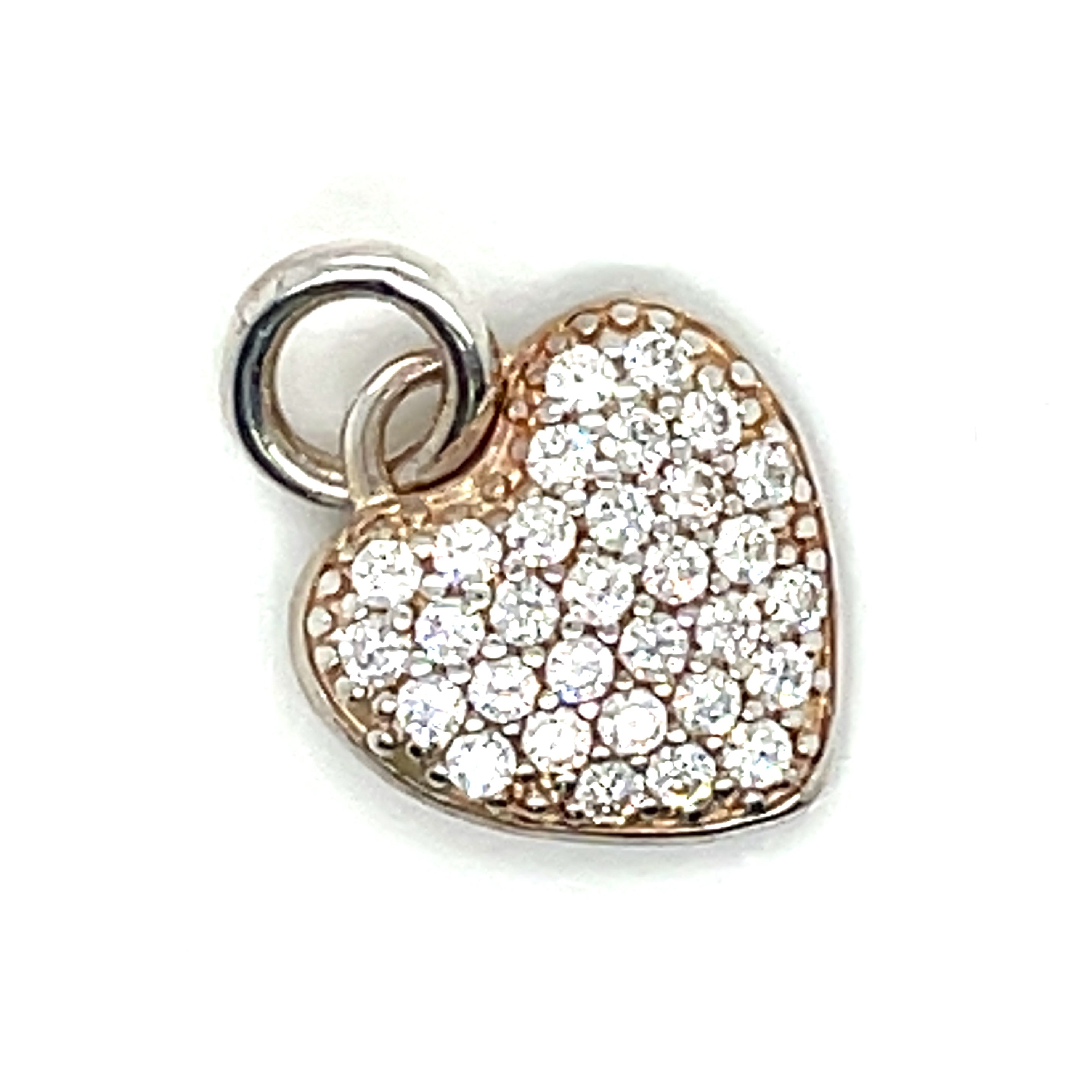 Thomas Sabo Cubic Zirconia Stone Set Heart Pendant