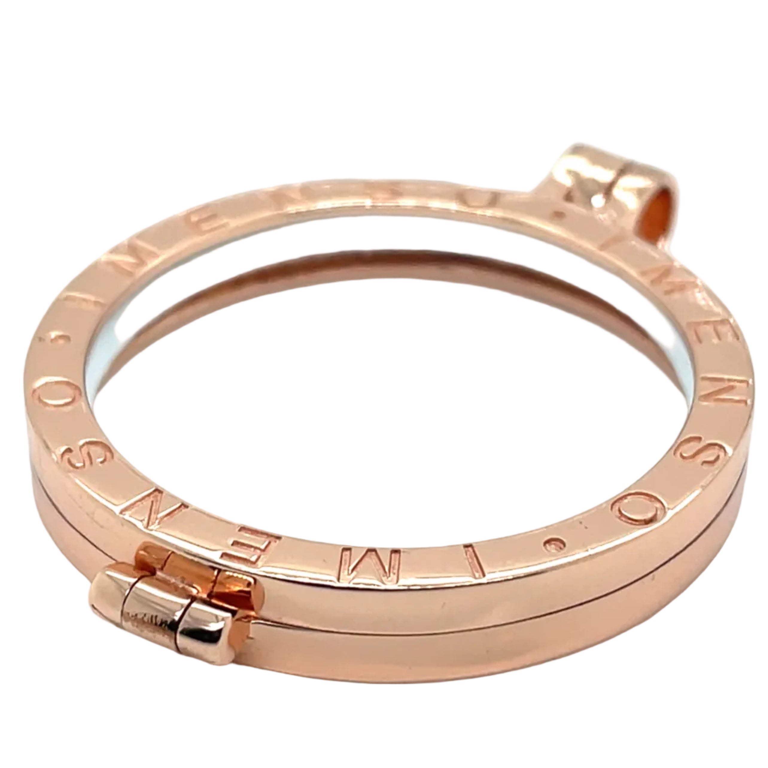 My iMenso Rose Gold Plated Plain Medallion