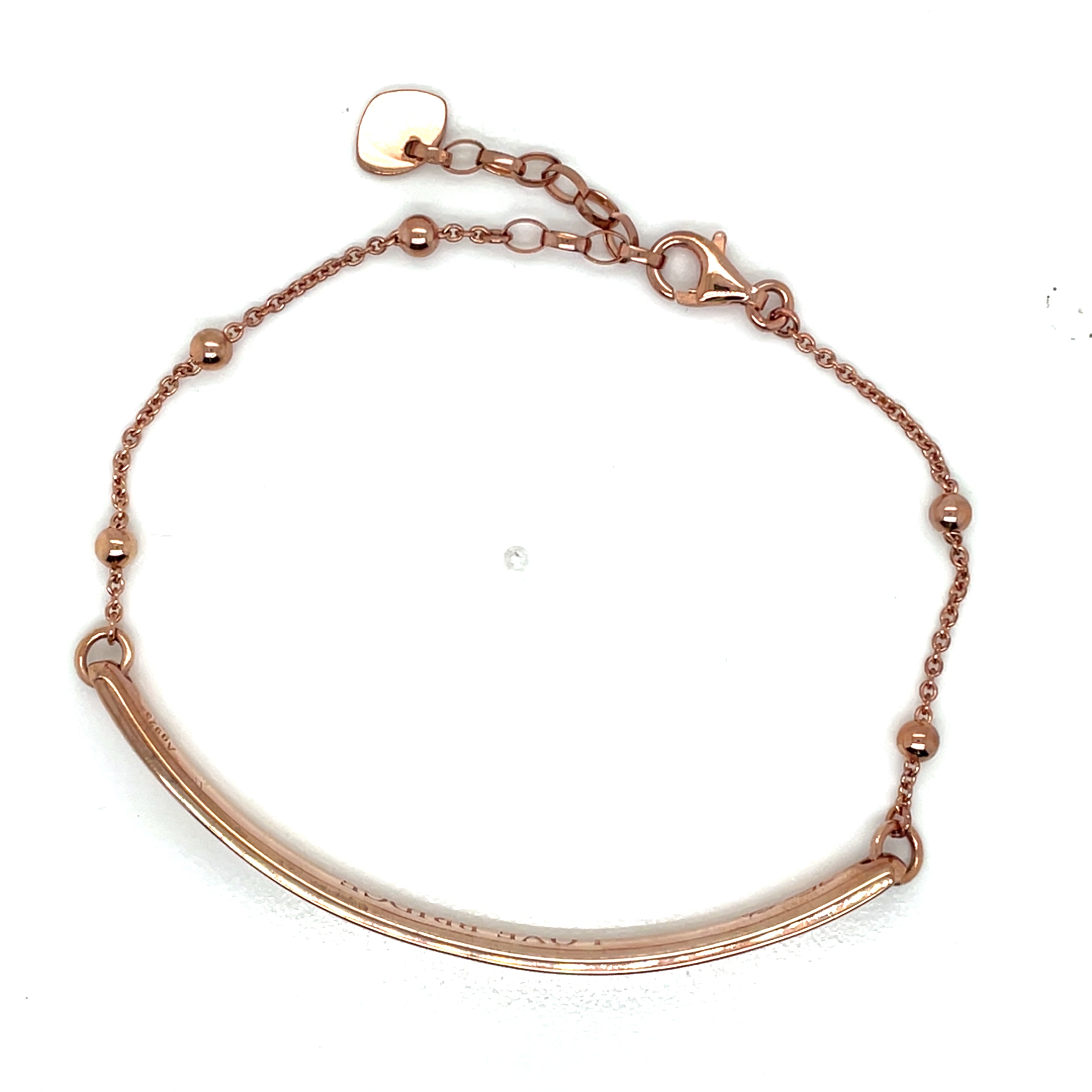 Thomas Sabo Love Bridge Rose Gold Plated Dots Bracelet