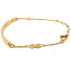 Thomas Sabo Infinity Heart Gold Plated Love Bridge Bracelet
