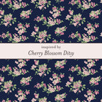 Laura Ashley Silver Cherry Blossom Ditsy Necklace