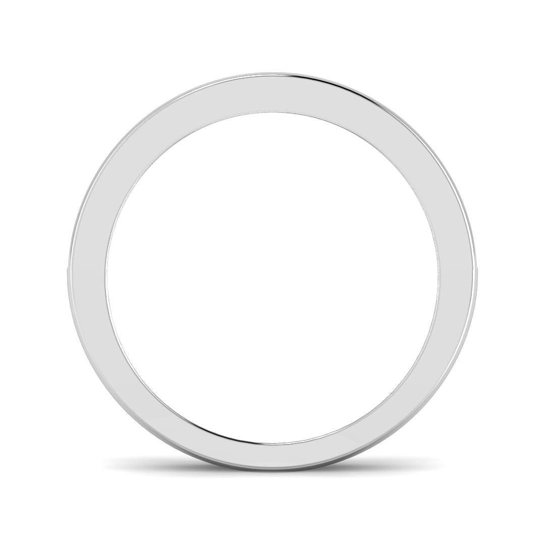 9ct White Gold Round Diamond Ring 2