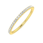 9ct Yellow Gold Round Lab Grown Diamond Ring 1