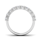 9ct White Gold Oval Lab Grown Diamond Ring 2