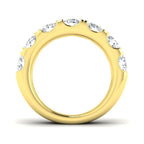 9ct Yellow Gold Round Lab Grown Diamond Ring 2