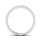 9ct White Gold Round Lab Grown Diamond Ring 2