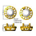 9ct Yellow Gold Round Lab Grown Diamond Earrings 2