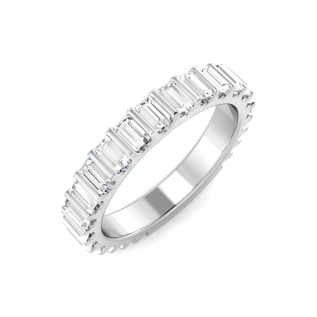 Platinum Baguette Diamond Ring 1