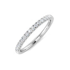Platinum Round Lab Grown Diamond Ring 1
