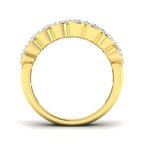 9ct Yellow Gold Round Lab Grown Diamond Ring 2