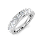 Platinum Round Lab Grown Diamond Ring 1