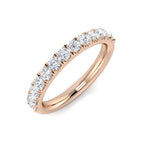 18ct Rose Gold Round Diamond Ring 1