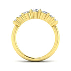 9ct Yellow Gold Round Lab Grown Diamond Ring 2