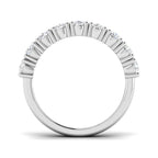 9ct White Gold Oval Lab Grown Diamond Ring 2