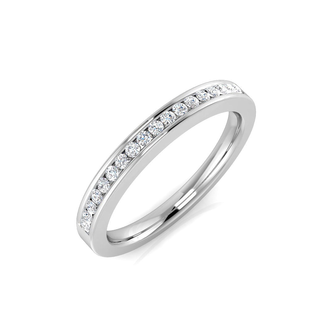 Platinum Round Diamond Ring 1