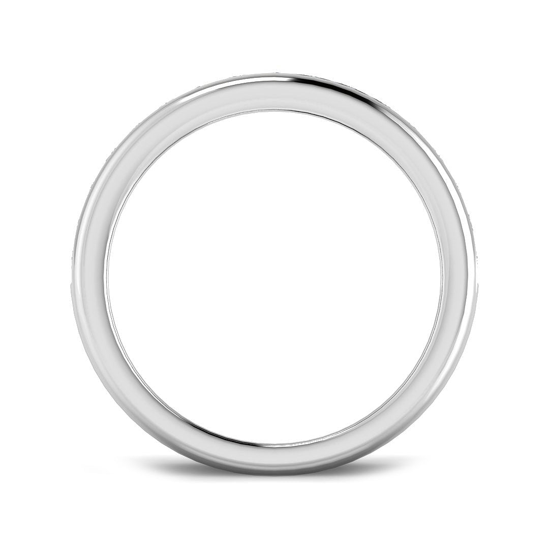 18ct White Gold Round Lab Grown Diamond Ring 2
