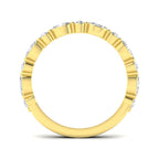 9ct Yellow Gold Marquise Lab Grown Diamond Ring 2