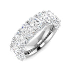 9ct White Gold Oval Lab Grown Diamond Ring 1
