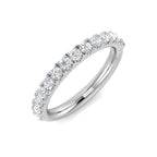 Platinum Round Lab Grown Diamond Ring 1