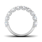 9ct White Gold Round Lab Grown Diamond Ring 2
