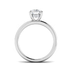9ct White Gold Cushion Lab Grown Diamond Ring 2