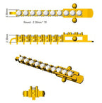 18ct Yellow Gold Round Lab Grown Diamond Bracelet 2