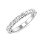 Platinum Round Lab Grown Diamond Ring 1