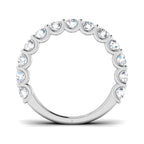 9ct White Gold Round Lab Grown Diamond Ring 2