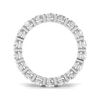 9ct White Gold Round Lab Grown Diamond Ring 2