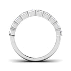 Platinum Emerald Cut Lab Grown Diamond Ring 2