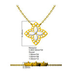 9ct White Gold Marquise Lab Grown Diamond Necklace 2