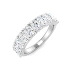 9ct White Gold Oval Lab Grown Diamond Ring 1