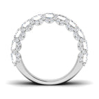 Platinum Emerald Cut Lab Grown Diamond Ring 2
