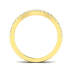 9ct Yellow Gold Round Diamond Ring 2