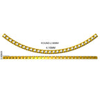 9ct White Gold Round Lab Grown Diamond Necklace 2