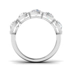 9ct White Gold Round Lab Grown Diamond Ring 2