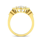 9ct Yellow Gold Cushion Cvd Old Cut Ring 2