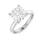 Platinum Round Diamond Ring 1