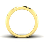9ct Yellow Gold Round Lab Grown Diamond Ring 2