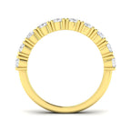 9ct Yellow Gold Oval Lab Grown Diamond Ring 2