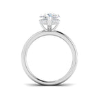 Platinum Marquise Lab Grown Diamond Ring 2