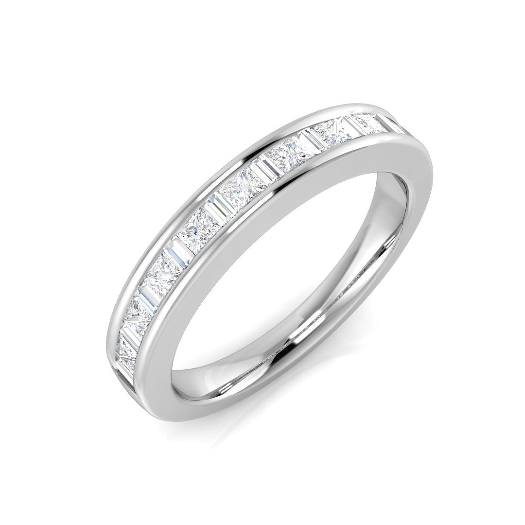 Platinum Princess Diamond Ring 1