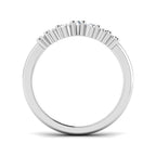 9ct White Gold Round Lab Grown Diamond Ring 2
