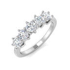 Platinum Round Lab Grown Diamond Ring 1