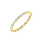 18ct Yellow Gold Round Diamond Ring 1